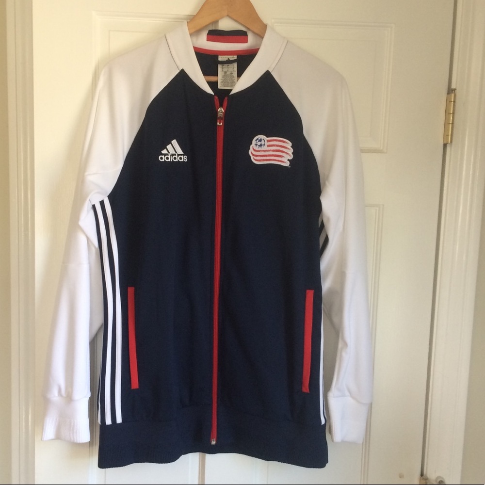 New England Revolution MLS Anthem Full Zip Jacket